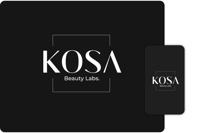 logo portofoliu kosa beauty labs