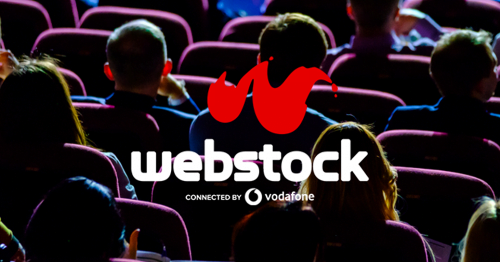 imagine cu participanți și logo webstock