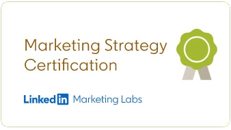 marketing strategy certification linkedin marketing labs